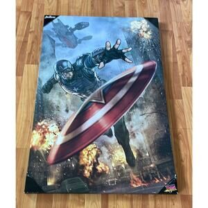 Big Avengers Captain America PoP Creations Art Canvas‎